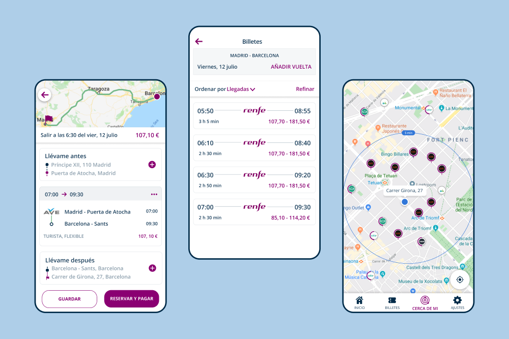 A Door-to-Door Journey Pilot for Renfe