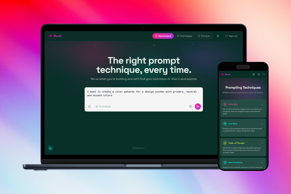 Burst. AI Prompting Techniques