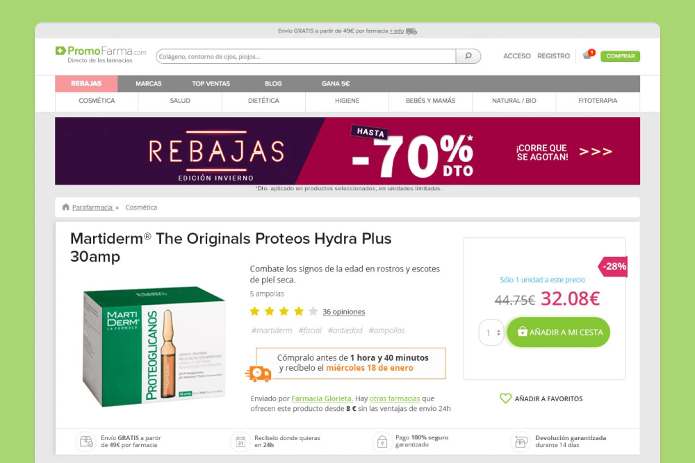 Combat Shopping Cart Abandonment  – Promofarma